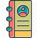 Contact Book  Icon