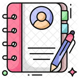 Contact Book  Icon