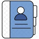 Contact Diary Contact Book Book Icon