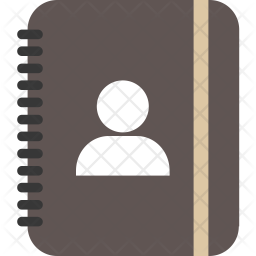 Contact diary Icon