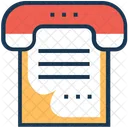 Diary Notepad Receiver Icon