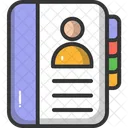Contact Diary Contacts Management Icon