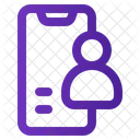 Contact Smartphone User Icon