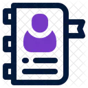 Contact Book Phone Icon