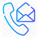 Contact Info Telephone Calling Icône
