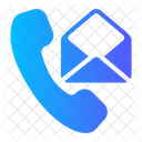 Contact Info Telephone Calling Icône