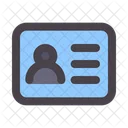 Contact Information Business Identity Icon