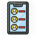 Contact List  Icon