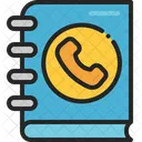 Contact List Book Icon