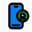 スマートフォン、人物、シンプル アイコン