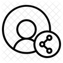 Contact Share Icon