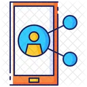 Contact sharing  Icon