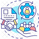 Contact stakeholders  Icon