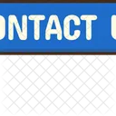 Contact Us Customer Service Support Icon