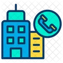 Contact Building Office Icon
