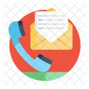 Contact Us Call Us Customer Service アイコン