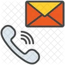 Nous Contacter Communication Telephone Icône