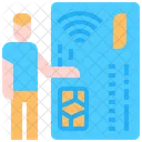 Contactless Delivery  Icon