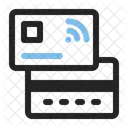Contactless Payment Credit Card Digital Transaction Icon