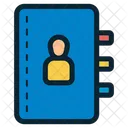 Contacto Libro Telefono Icono