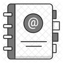 Contacto de la empresa  Icono