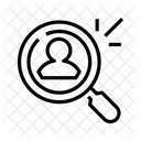 Contacto Buscar Cuenta Icono