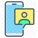 Contacto movil  Icono