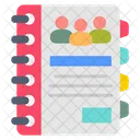Contacts Book Contacts Diary Icon