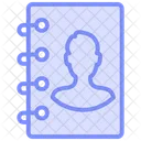 Contacts Color Outline Icon Icon