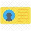 Contacts Id Proof Id Card Icon