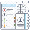 Contacts Phone Directory Address Book Icon