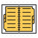 Contacts Diary Journal Icon