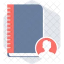 Contacts Book Phone Icon