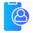 Contacts User Telephone Book Icon