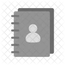 Contacts Book Diary Icon