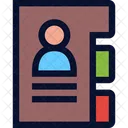 Contacts Book Icon
