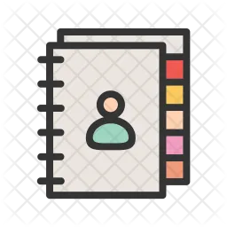 Contacts book  Icon