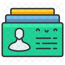 Contacts card  Icon