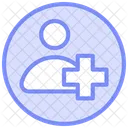 Contacts Duotone Line Icon Icon