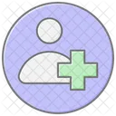 Contacts Lineal Color Icon Icon