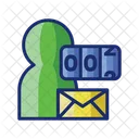 Contagem Usuario E Mail Ícone