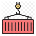 Container Lifting Consignment Icon