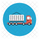 Container Truck Shipping Icon