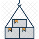 Container Lifting Cargo Container Icon