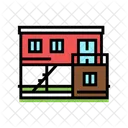 Container Home Color Icon