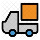 Container Truck Delivery Icon