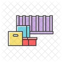 Container and boxes  Icon