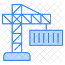 Container Crane Crane Container Lifting Icon