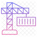 Container Crane Crane Container Lifting Icon