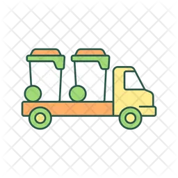 Container delivery vehicle  Icon